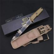 2025蛇年迷彩版极端武力捕鲸叉直刀