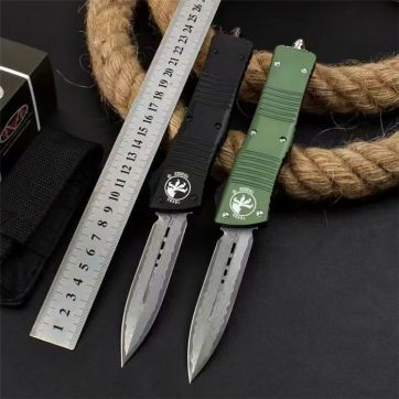 大马士革微技术新款地狱犬直出跳刀