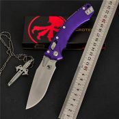 微技术紫色妖姬版两栖折刀