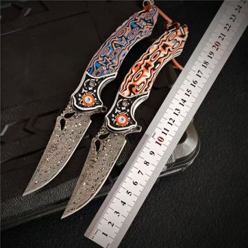 大马士革麒麟折刀