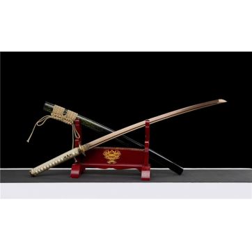 金蝉大马纹武士刀